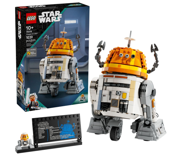 LEGO Star Wars 75416 Droid astromechaniczny Chopper (C1-10P)™ - 1308217 - zdjęcie